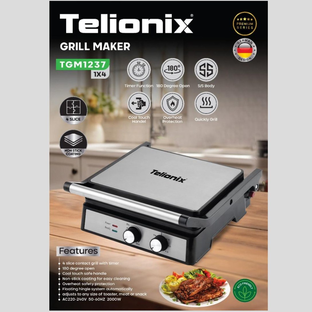 گریل تلونیکس مدل TGM1237